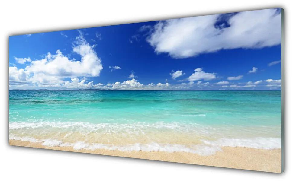 Obraz plexi More pláž príroda 125x50 cm