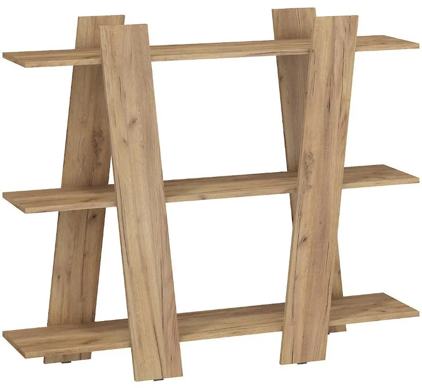 Regál Via 130 Craft Zlatý