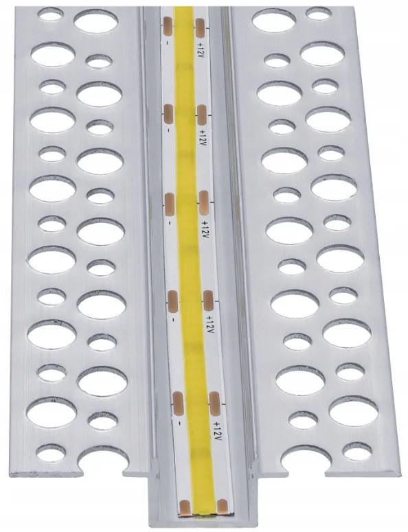 BERGE LED hliníkový profil zapustený 2m - sada
