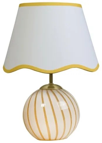 Searchlight EU99410YL - Stolová lampa CELINE 1xE14/60W/230V