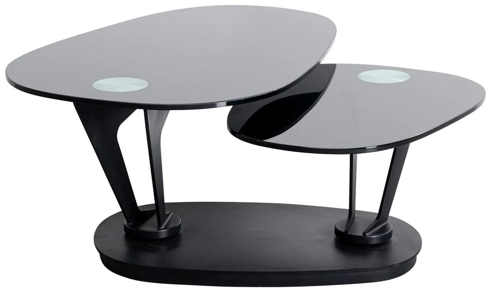 Franklin konferenčný stolík čierny 150x58 cm