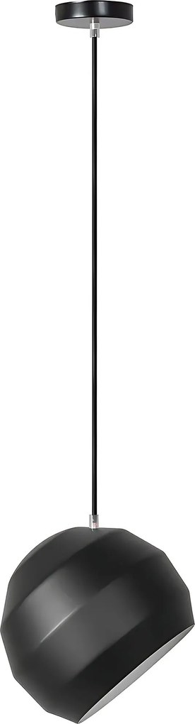 Toolight - Stropná lampa 1xE27 APP381-1CP, čierna, OSW-05013