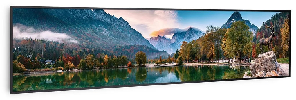Wonderwall Air Art Smart, infračervený ohrievač, 120 x 30 cm, 350 W, more