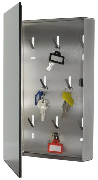 Rottner Skrinka na kľúče KEY GLASS, na 8 kľúčov, čierna