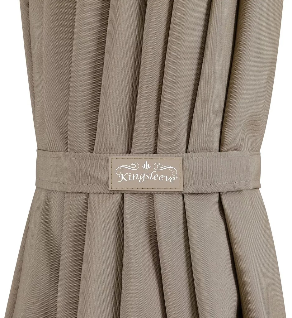 InternetovaZahrada Záhradný slnečník Ø300 cm - taupe