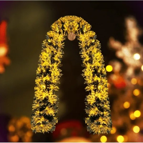 Aigostar - LED vonkajšia vianočná dekorácia 112xLED/3,6W/230V 2m IP44 teplá biela