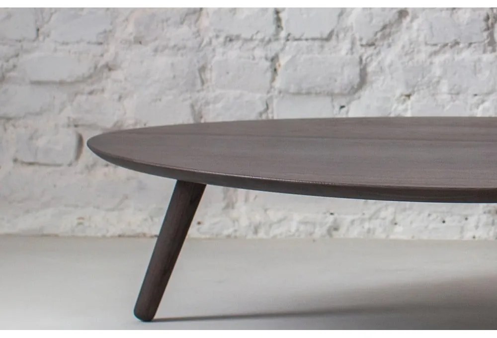 Sivý konferenčný stolík z jaseňového dreva Ragaba Contrast Pick