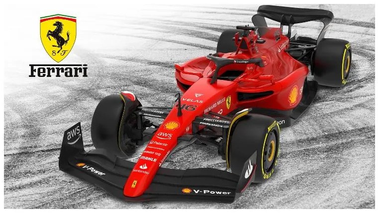 Jamara Autíčko na diaľkové ovládanie Formula 1 Ferrari F1-75/Oracle Red Bull Racing Rb18 (Ferrari)  (100396180)