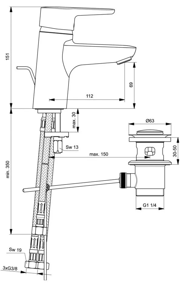 Ideal Standard Connect B9919AA