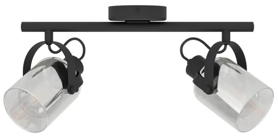 Eglo 99053 - Bodové svietidlo BERREGAS 2xE27/40W/230V