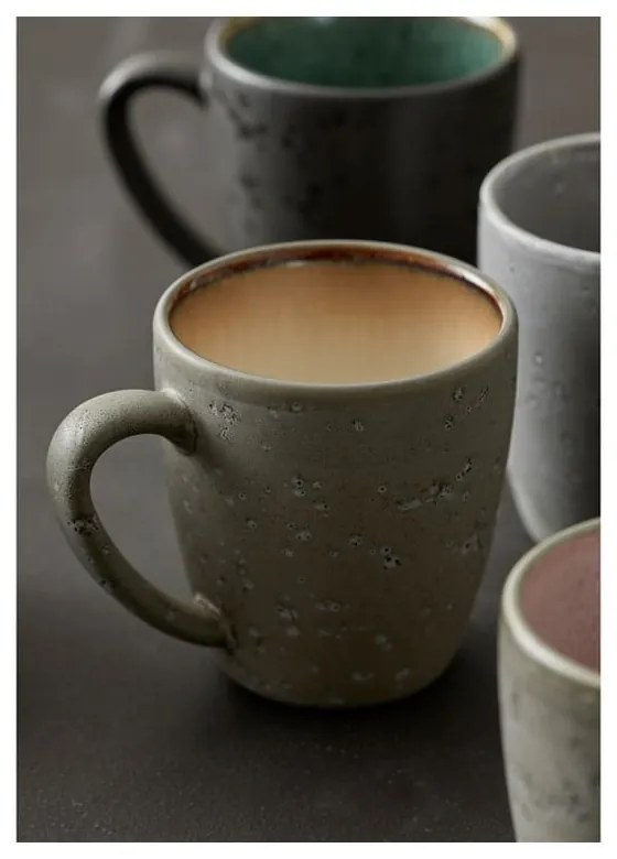 Sivý/béžový keramický hrnček 190 ml Gastro Grey/Cream – Bitz