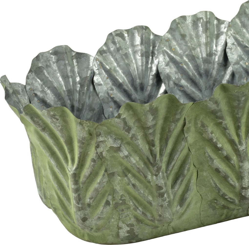 Sada 2 ks květináčů MARINA VIII zelená