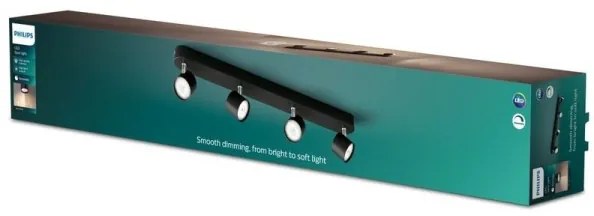 Philips - LED Stmievateľné bodové svietidlo STAR 4xLED/4,5W/230V