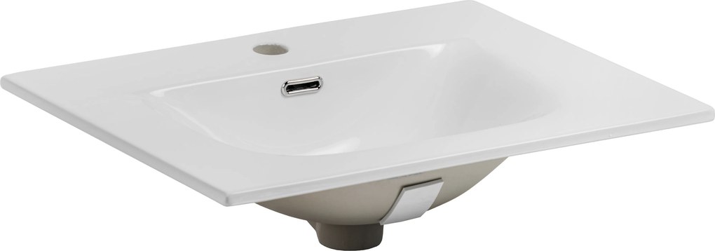 Comad Nábytkové keramické umývadlo SKY 60-8099, 61x46 cm, biela lesklá