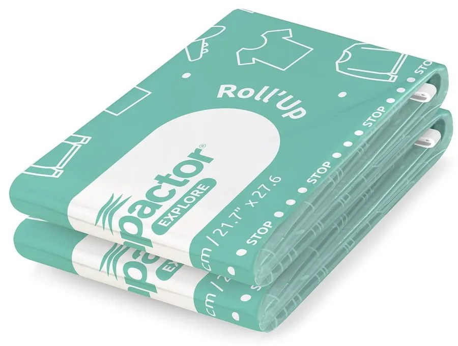 Vákuové vrecia v súprave 2 ks Roll Up L – Compactor