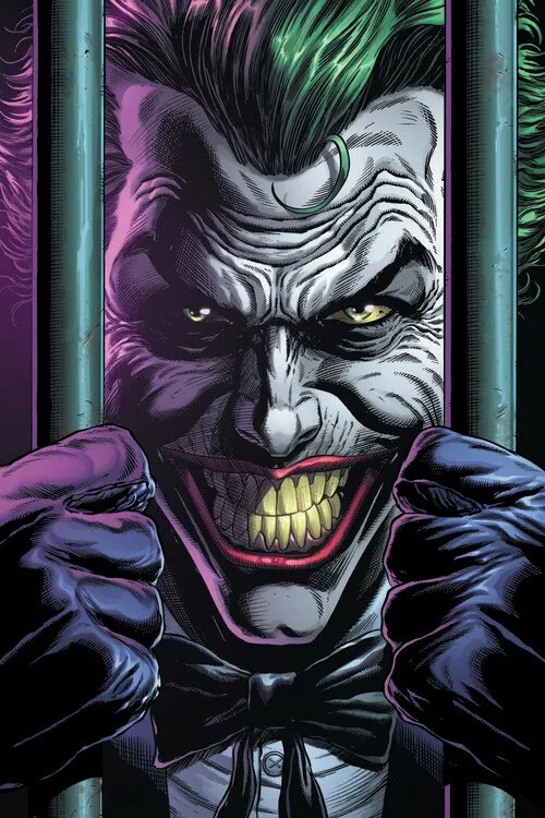 Umelecká tlač Joker - Three Jokers, (26.7 x 40 cm)