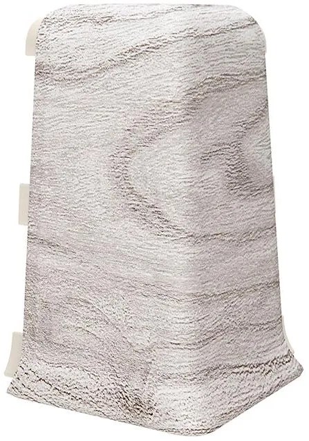 Rohová vonkajšia spojka Esquero Duo 656 Jilm sivá 2 ks