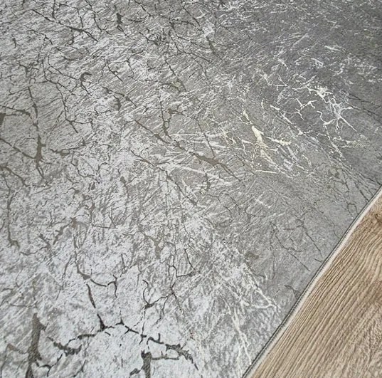 Moderný koberec Parys v sivo-striebornom odtieni | 50×80 – 200×300 cm Rozmer: 200x300 cm