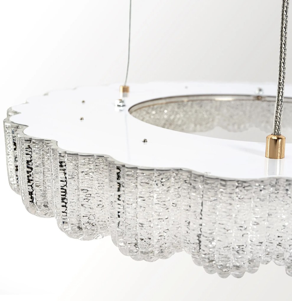Toolight Toolight, LED stropné svietidlo 40cm, 24W, 4000K, 2500lm, MS018-CP, ružové zlato, OSW-09630