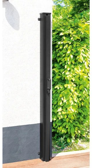 LIVARNO home Bočná markíza, 160 x 300 cm, antracitová (100344603)