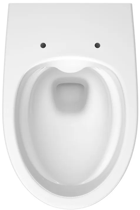 Cersanit Moduo CleanOn, závesná wc misa 53x36,5x36,5 cm s pomaly padajúcim WC sedátkom z duroplastu SET B904, biela, S701-724