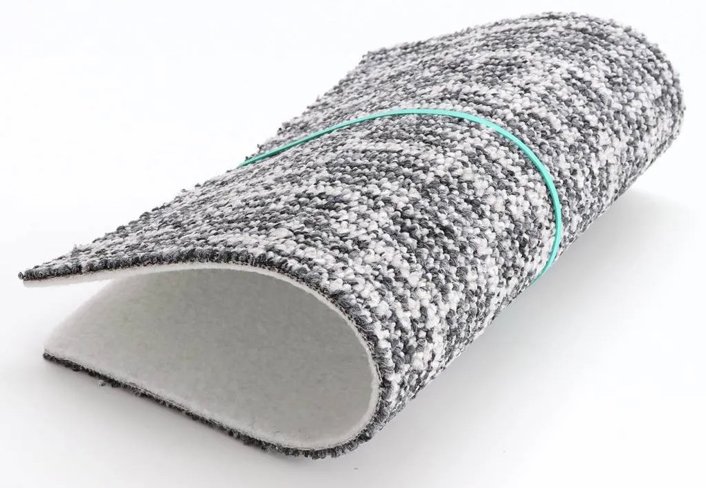 Betap, Koberec metráž Novelle 73, na mieru, šíře 3m,4m, šedá, twinback (filc+juta), chodba / predsieň