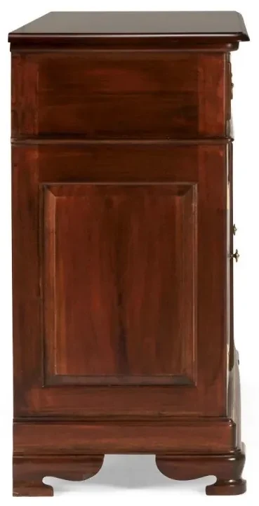 furniture-nabytek.cz - Masívny príborník Cambridge II z mahagónu, lakovaný, hnedý