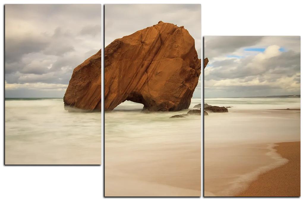 Obraz na plátne - Skala na pobreží 1117D (105x70 cm)