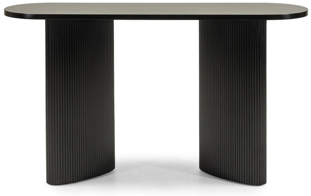 Konzolový stolek Pauline 140 cm černý