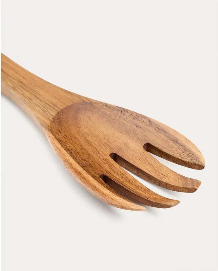 Drevený šalátový príbor Zairin – Kave Home