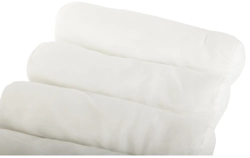 Verk 24409 Ergonomický vankúš pre podporu chrbta 55 x 33 x 7 cm biela