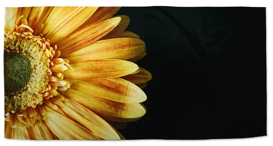 Sablio Uterák Žltá gerbera - 70x140 cm