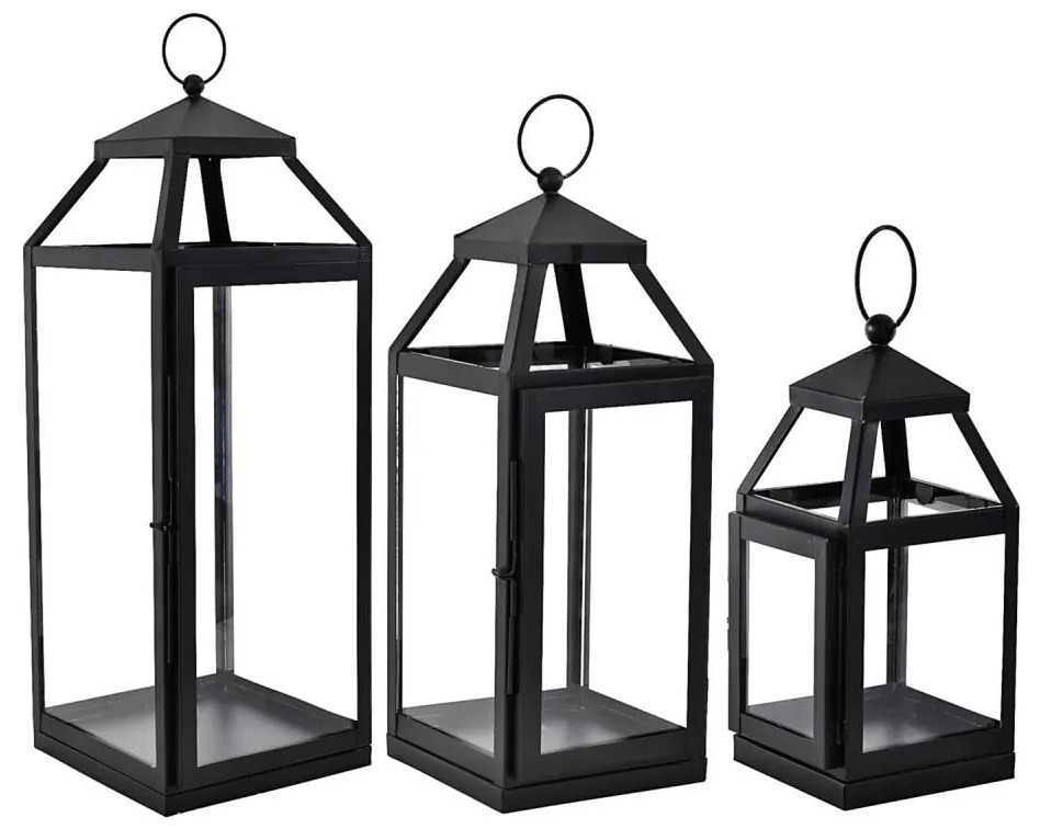 Eglo 422078 - SADA 3x Lucerna DAPITAN čierna