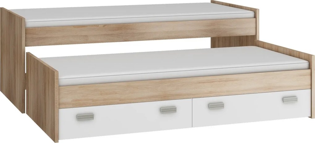 Rozkladacia posteľ 90 cm Kimi KIT 07 (s roštami). Vlastná spoľahlivá doprava až k Vám domov. 746426