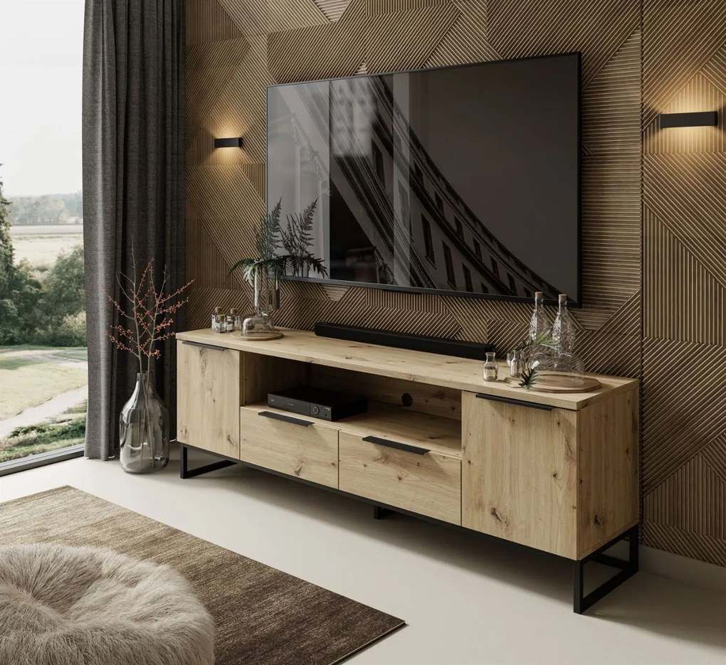 TV STOLÍK VALBO DUB ARTISAN 179 cm