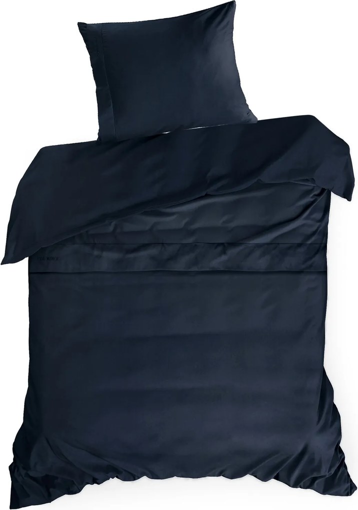 MAKOSATÉNOVÉ OBLIEČKY EVA MINGE ELEGANT1F 200X220 CM, 2 KS 70X80 CM TMAVOMODRÉ