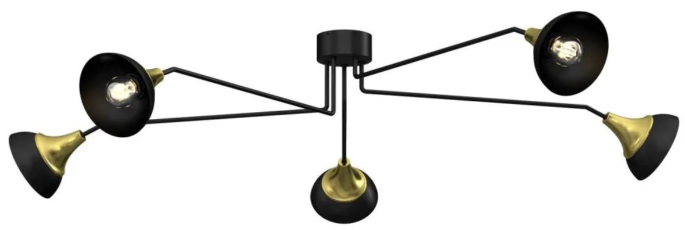 Luster prisadený NERGIS 5xE27/60W/230V