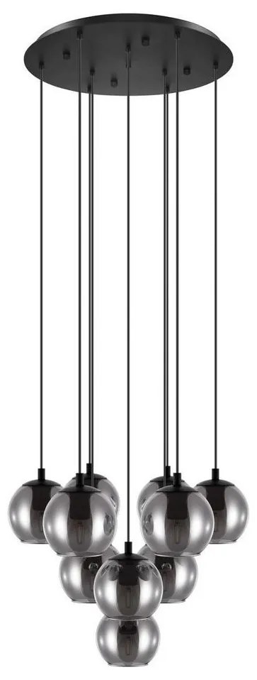 Eglo 98654 - Luster na lanku ARISCANI 10xE27/40W/230V