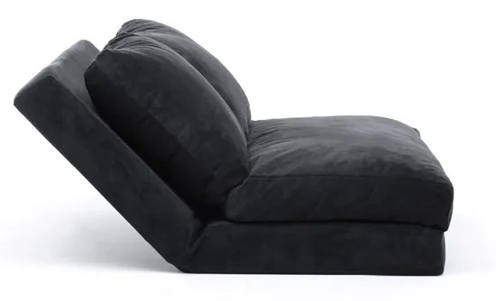 Pohovka futon Tilda (Čierna). Akcia -20%. Vlastná spoľahlivá doprava až k Vám domov. 1072563