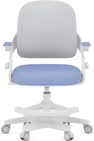 Detská otočná stolička Mark Adler Junior 4.3 modrá / sivá