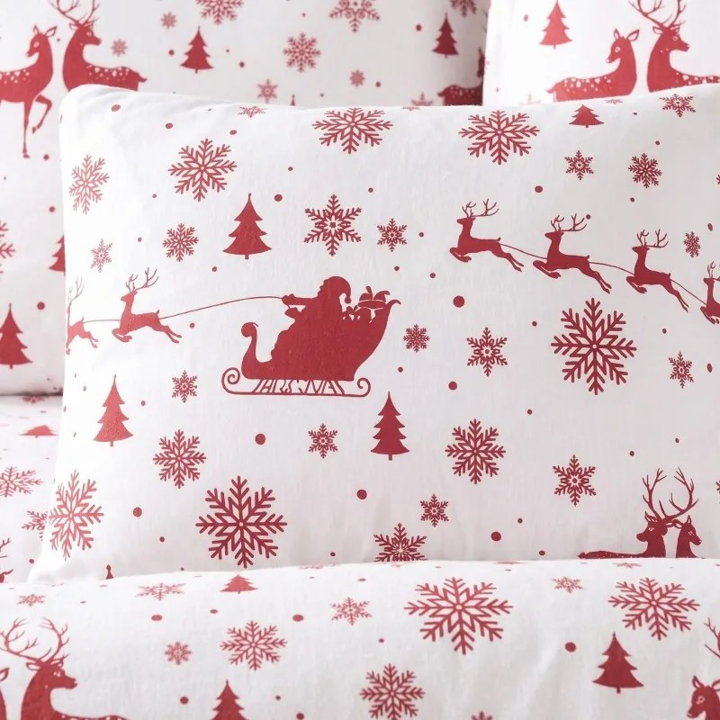 Flanelové obliečky Santa Claus EMI