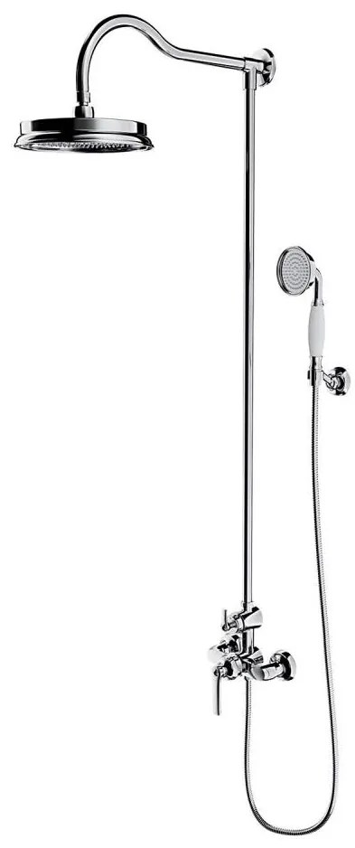 OMNIRES AM5244CR - Sprchová sada s batériou ARMANCE lesklý chróm