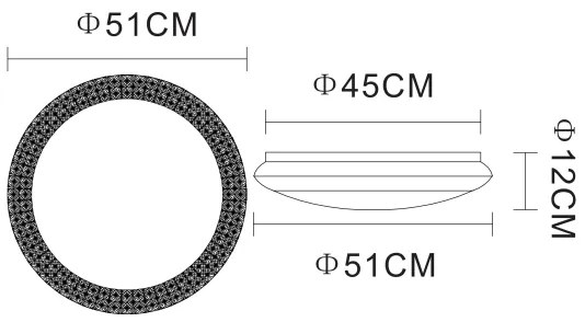 Globo 41314-40 - LED Stmievateľné stropné svietidlo RONJA LED/40W/230V + DO
