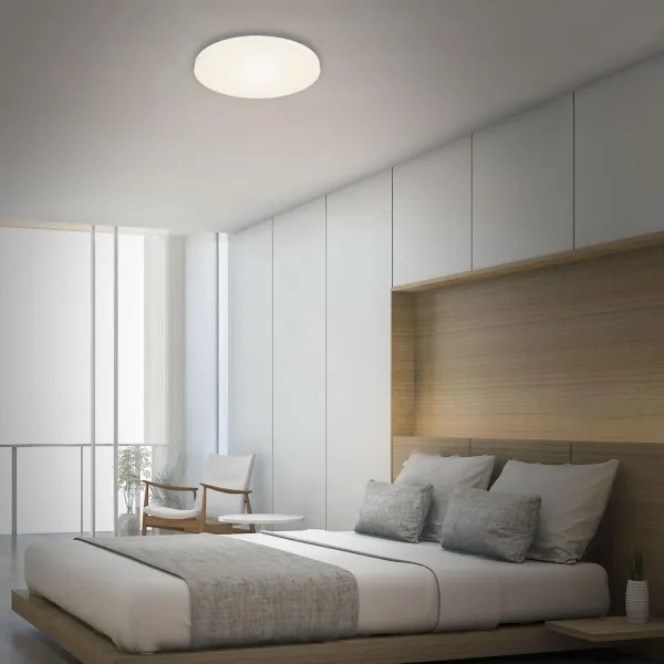 Briloner 7068-016-LED Stropné svietidlo FLAME LED/24,5W/230V 3000K pr. 38 cm biela