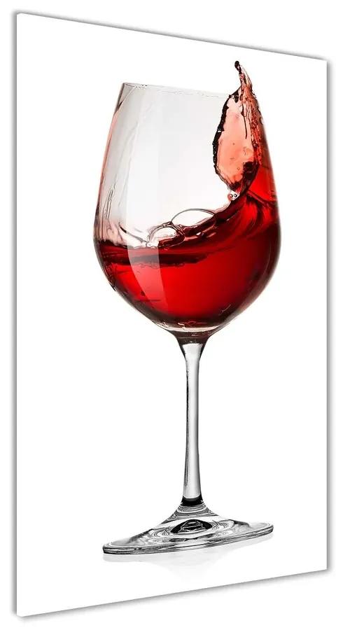 Foto obraz akrylový do obývačky Červené víno pl-oa-70x140-f-61113320