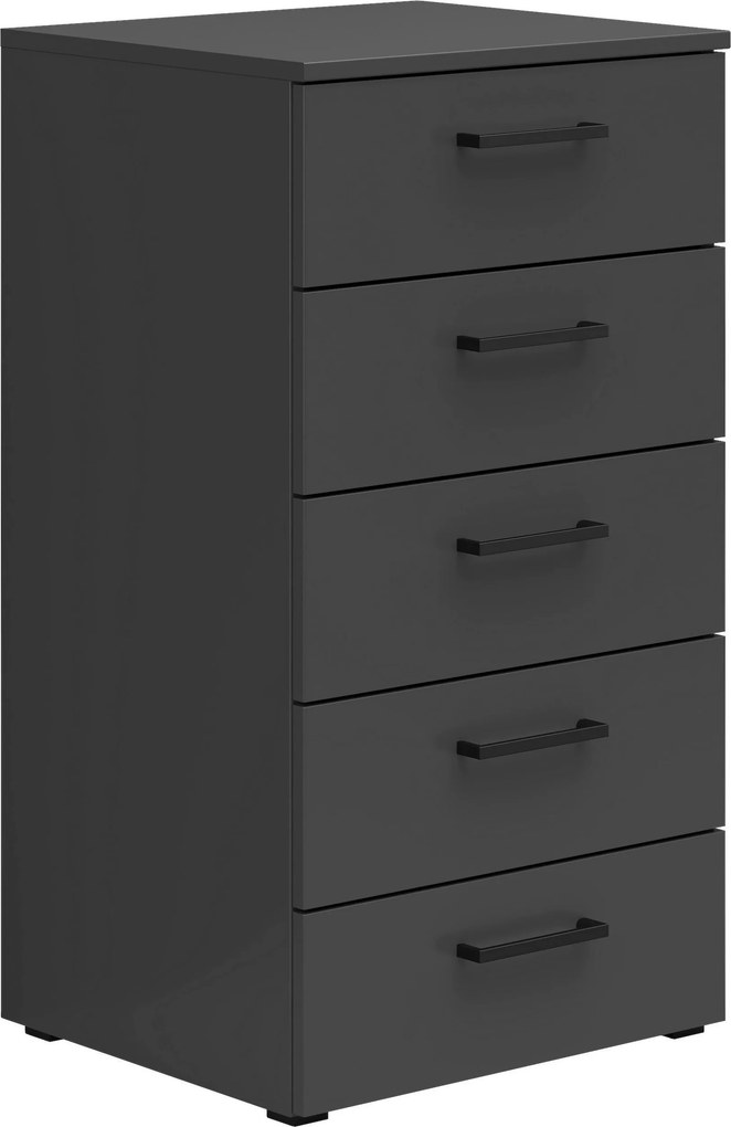 XXXLutz KOMODA, grafitová, 45/83/40 cm Carryhome - Komody - 002427022214