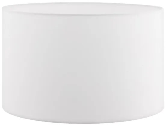 LED stojacia lampa TUNJA 1xE27/20W/230V pr. 38 cm matný chróm/biela