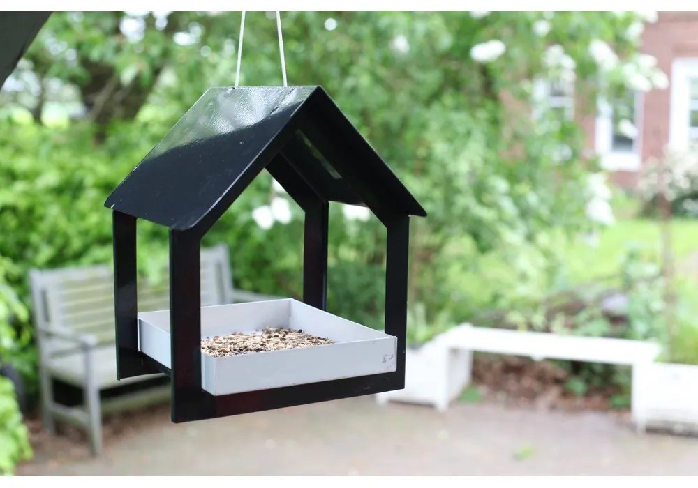 Antracitovosivá vtáčia búdka Esschert Design