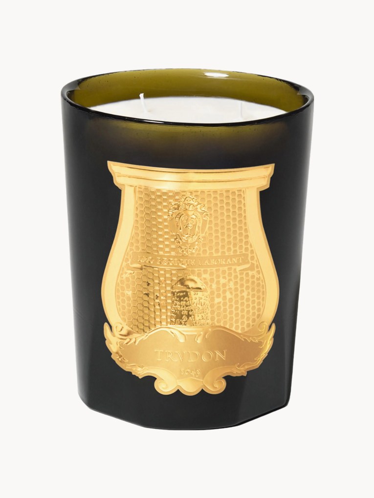 Ručne vyrobená trojknôtová vonná sviečka Ernesto (Clove, Labdanum, Oak Wood & Patchouli)