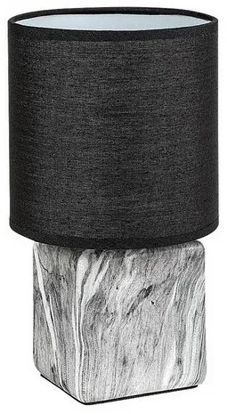Rabalux 74068 stolná lampa Nalisa, hranatá, čierna